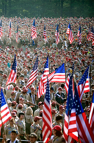 National Boy Scout Jamboree at the Summit Bechtel Reserve in West Virginia